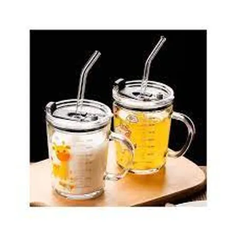 CỐC SỮA THỦY TINH CHIA VẠCH 400ml