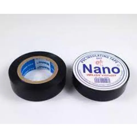 Băng dính điện Nano đen bản 1,7cm - loại tốt