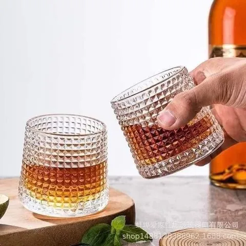 CỐC LY THỦY TINH ĐẾ LỒI ĐẾ XOAY 360 ĐỘ CHỊU NHIỆT CAO CẤP