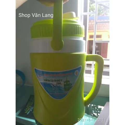 Bình giữ nhiệt nóng, lạnh Việt Nhật 3 lít - Loại to cao cấp ( màu ngẫu nhiên)