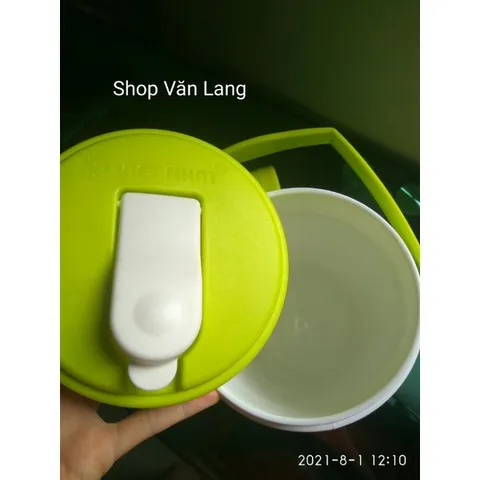Bình giữ nhiệt nóng, lạnh Việt Nhật 3 lít - Loại to cao cấp ( màu ngẫu nhiên)