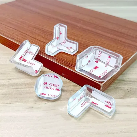 4 chiếc bọc góc cạnh bàn bằng silicon nhiều hình tiện lợi an toàn cho bé