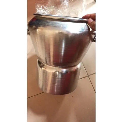 Chõ đồ xôi - nồi hấp 2 tầng dày dặn loại 1kg, 2kg