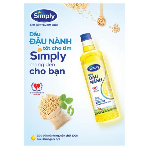 Dầu Đậu Nành Simply Chai 1L 860800
