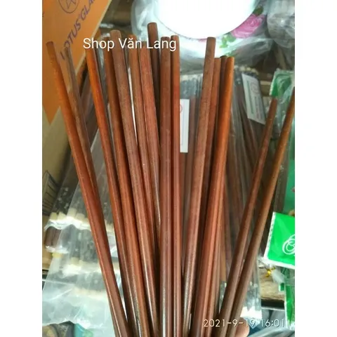 Bộ 10 Đôi Đũa Khảm Trai Đầu Trắng Loại Đẹp