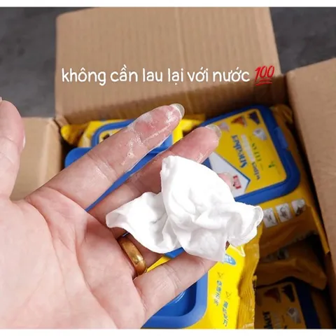 Giấy lau giầy thần thánh Sneaker 30 tờ