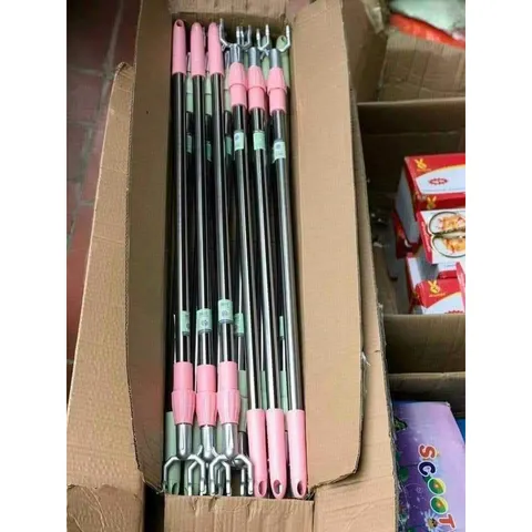 Cây phơi quần áo bằng inox kéo dài, Cây gậy lấy đồ trên cao có thể kéo dài xếp gọn