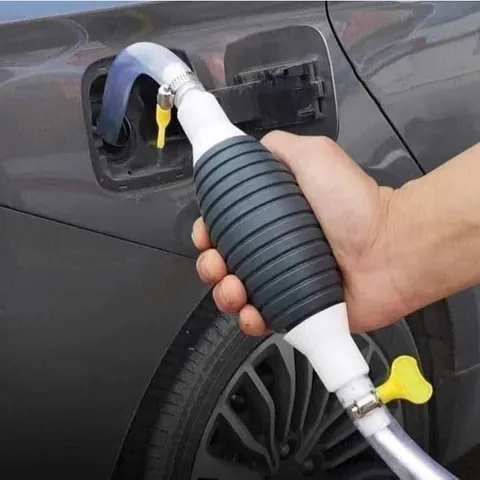Dụng cụ hút chất lỏng đa năng, bộ ống hút xăng dầu bóp tay tự động- vòi bơm hút rượu, hút xăng