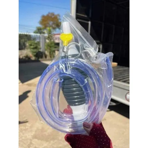 Dụng cụ hút chất lỏng đa năng, bộ ống hút xăng dầu bóp tay tự động- vòi bơm hút rượu, hút xăng