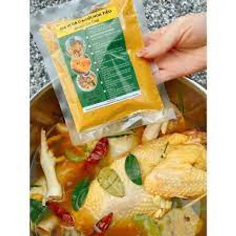 Gia vị gà ủ muối hoa tiêu gói 300g chuẩn vị dùng cho 2-3 con gà