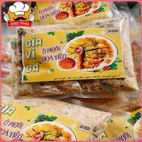 Gia vị gà ủ muối hoa tiêu gói 300g chuẩn vị dùng cho 2-3 con gà