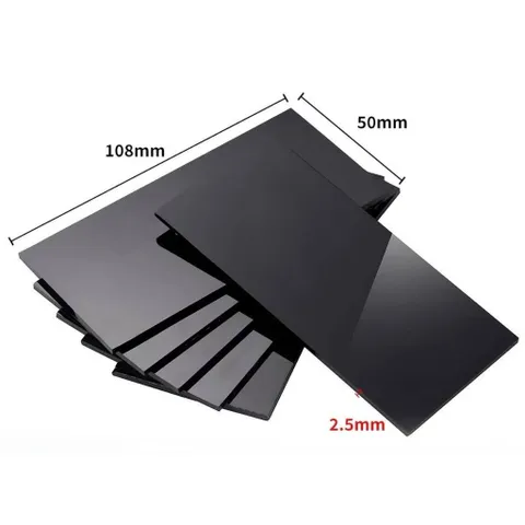 Mắt Kính Hàn Đen & Trắng Lắp Mo Hàn, Mặt Lạ Hàn - Kích Thước 108 x 50mm