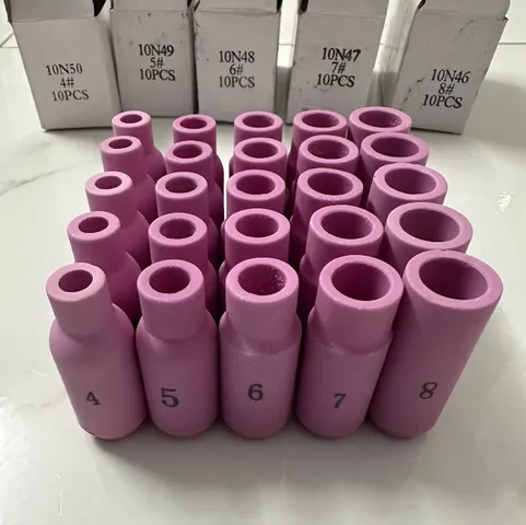Sứ Hàn TIG Số 4, 5, 6, 7, 8 - Phụ Kiện Máy Hàn TIG WP17/18/26