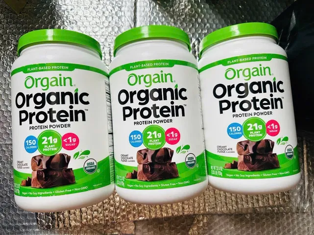 920g Bột Protein Thực Vật Orgain Organic 21g Socola USDA Mỹ 