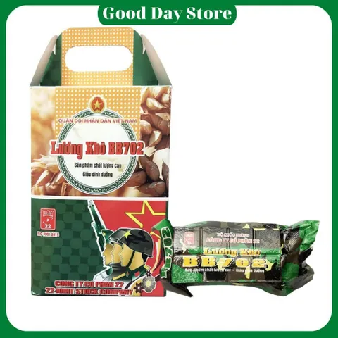 COMBO 3 HỘP Lương Khô BB702 Thơm Ngon Gọn Nhẹ ,Tiện Lợi Bữa Phụ,Dự Trữ Trong Nhà Mùa Mưa Bão