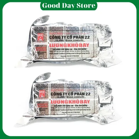 COMBO 3 HỘP Lương Khô BAY Loại 1Kg, Lương Khô Quân Đội Sản Xuất Ăn Ngon, Dễ Ăn Tốt Cho Sức Khỏe