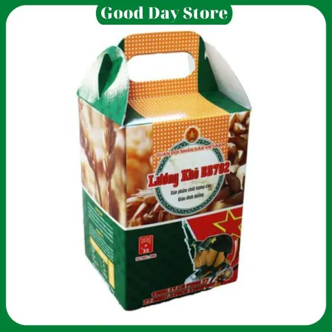 COMBO 3 HỘP Lương Khô BB702 Thơm Ngon Gọn Nhẹ ,Tiện Lợi Bữa Phụ,Dự Trữ Trong Nhà Mùa Mưa Bão