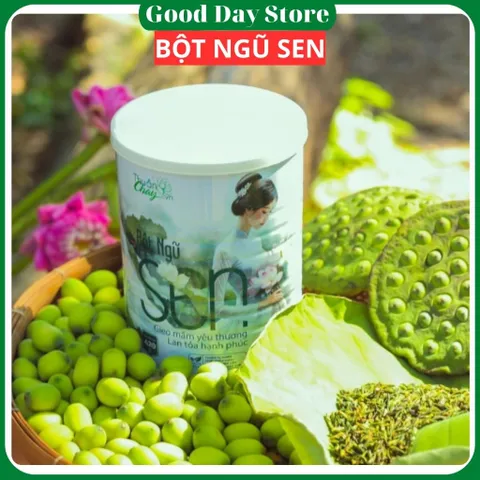 Bột Ngũ Sen Thuần Chay 420g – Hỗ trợ cải thiện giấc ngủ,Tăng cường dinh dưỡng