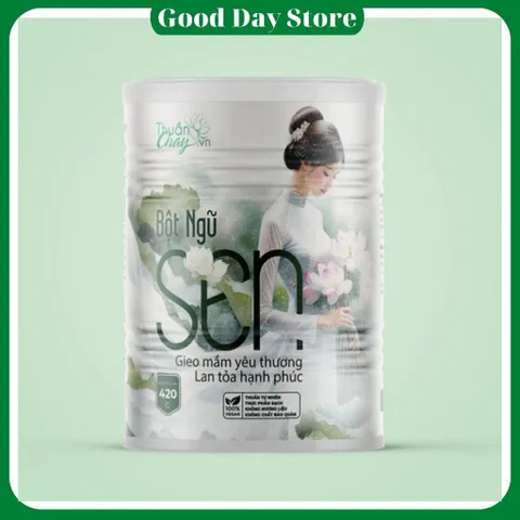 Bột Ngũ Sen Thuần Chay 420g – Hỗ trợ cải thiện giấc ngủ,Tăng cường dinh dưỡng