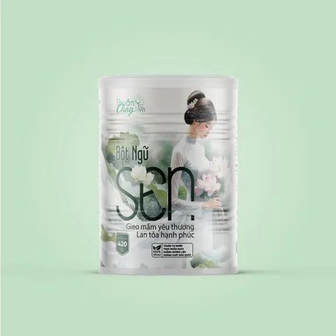 Bột Ngũ Sen Thuần Chay 420g – Hỗ trợ cải thiện giấc ngủ,Tăng cường dinh dưỡng
