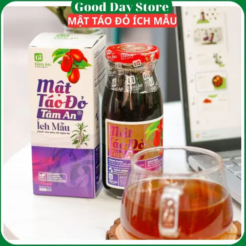 Mật Táo Đỏ Ích Mẫu Tâm An 250ml - Hỗ Trợ Cân Bằng Nội Tiết