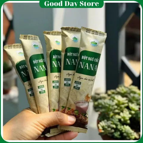Combo 2 Hộp Bột Ngũ Cốc NANA 600g Thơm Ngon Dễ Uống Tiện Lợi