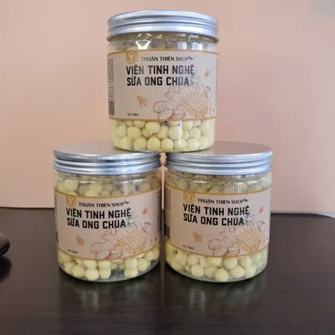 Viên Tinh Nghệ Sữa Ong Chúa Nguyên Bản Thuận Thiên Hộp 330Gram