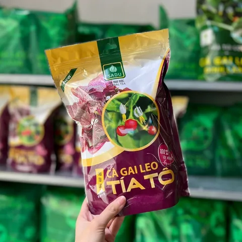 1 KG = 4 TÚI Trà Cà Gai Leo Tía Tô SADU Chính Hãng , Túi Lọc Hương Vị Thanh Mát,Thảo Mộc Thiên Nhiên