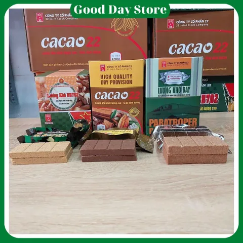 Lương Khô Dinh Dưỡng Dùng Để Ăn Sáng,Ăn Vặt,Trước Khi Vận Động,Công Ty Cổ Phần 22 Bộ Quốc Phòng