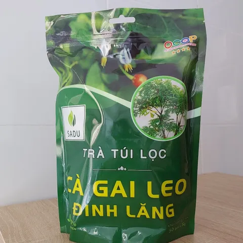 COMBO 4 TÚI Trà Cà Gai Leo Đinh Lăng SADU Túi Lọc | Trà Túi Lọc Thảo Mộc Dễ Pha Dùng Hằng Ngày