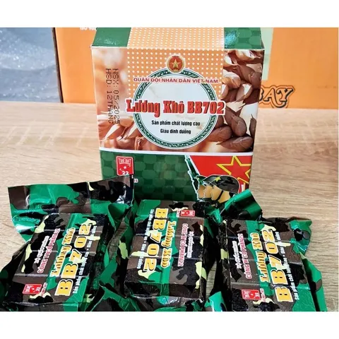 Lương khô BB702 thơm ngon, bổ dưỡng dùng để ăn sáng,ăn bữa phụ,ăn trước khi vận động,no lâu