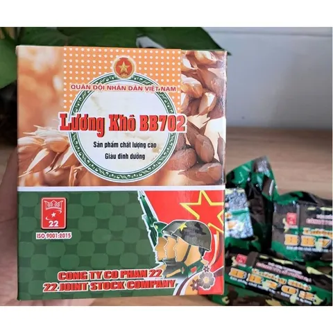 Lương khô BB702 thơm ngon, bổ dưỡng dùng để ăn sáng,ăn bữa phụ,ăn trước khi vận động,no lâu