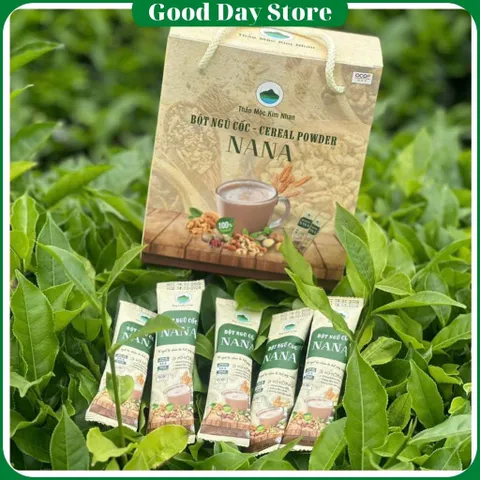 Bột Ngũ Cốc NANA Thảo Mộc Kim Nhan 600g Hương Vị Thơm Ngon Dễ Uống