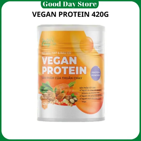 VEGAN PROTEIN 420g - Bột Ngũ Cốc Đậu Hạt Rau Củ Không Đậu Nành