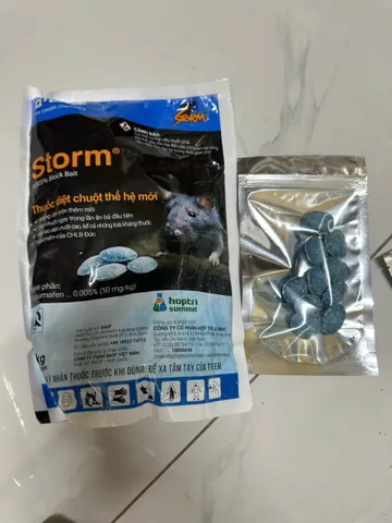  Storm gói 10 viên, 20 viên, Thế Hệ Mới kiểm soát chuột sau 2-5 ngày sử dụng kiểm soát cho nhà kho xưởng đồng ruộng an toàn hiệu quả tốt