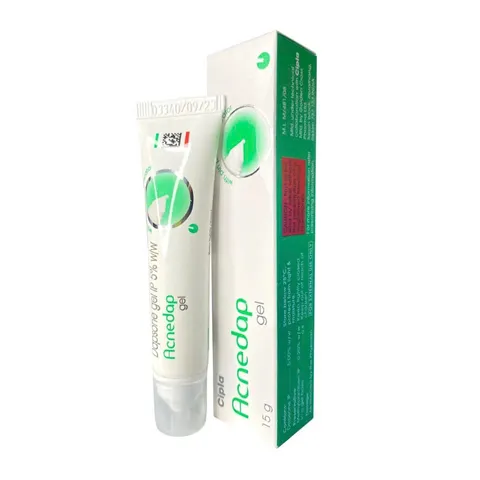 Kem Làm Sạch mụn Acnedap 5% 15g (xanh lá)