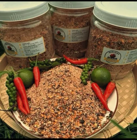 Muối Tiêu Rang Thượng Hạng Hải Phước - Đặc Sản Tây Ninh Chính Gốc, Muối Chấm Trái Cây, Hải Sản, Gà Luộc
