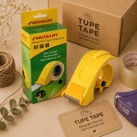 Máy cắt băng keo cầm tay PROSUN 45-60mm | Dụng cụ cắt băng keo đóng gói hàng.