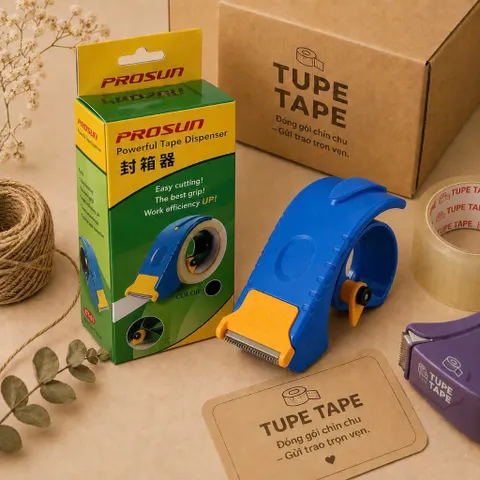 Máy cắt băng keo cầm tay PROSUN 45-60mm | Dụng cụ cắt băng keo đóng gói hàng.