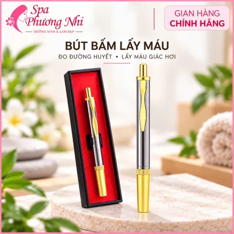 Bút Bấm Liên Tục Dùng Để Lấy Máu Đo Đường Huyết, Lấy Máu Giác Hơi