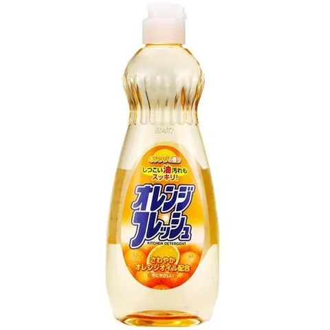 Chai nước rửa bát chén hương cam 600ml nội địa Nhật Bản