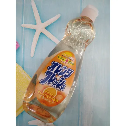 Chai nước rửa bát chén hương cam 600ml nội địa Nhật Bản