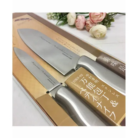 Set 2 dao làm bếp thép không gỉ Hàng nội địa Nhật Bản Kokubo