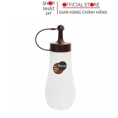 Bình đựng gia vị, nước sốt, nước tương Inomata 360ml màu nâu nội địa Nhật Bản
