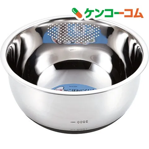 Rá vo gạo bằng thép không gỉ 24cm - Hàng nội địa Nhật Bản Kokubo