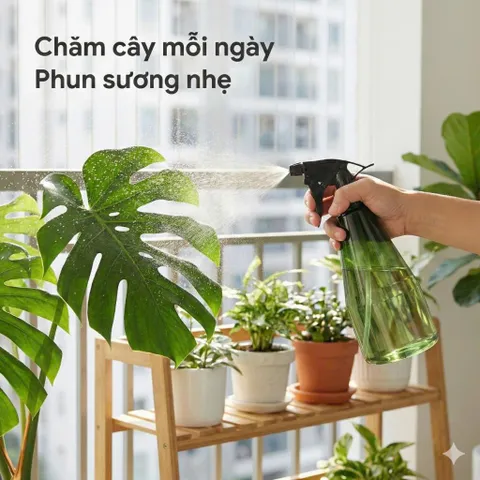Bình xịt nước tưới cây phun sương 750ml nội địa Nhật Bản - Kokubo