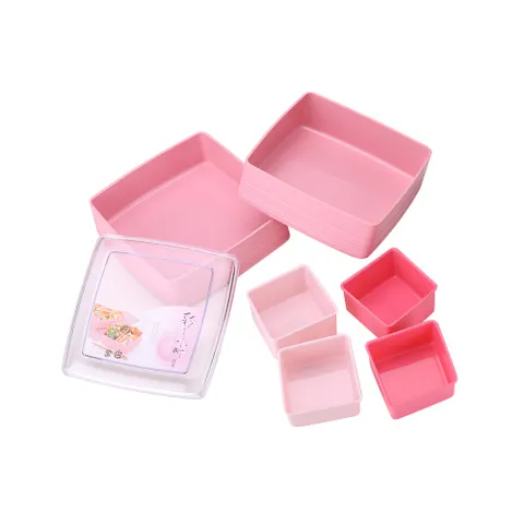 Hộp hai tầng chia ngăn , hộp đựng cơm văn phòng tiện lợi Nội địa Nhật Bản - Kokubo