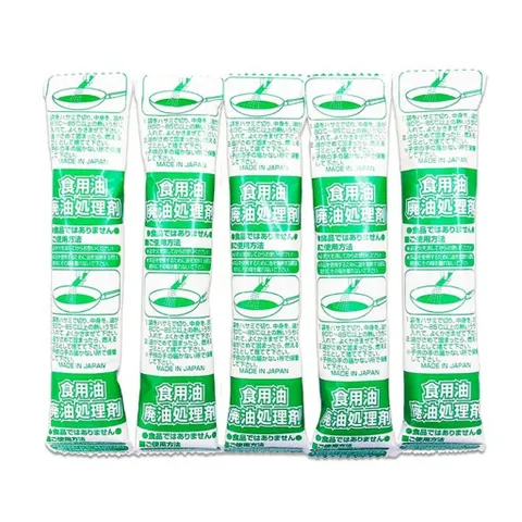 Bột làm đông dầu mỡ thừa Lion Chemical 18g x 5gói Nội địa Nhật Bản