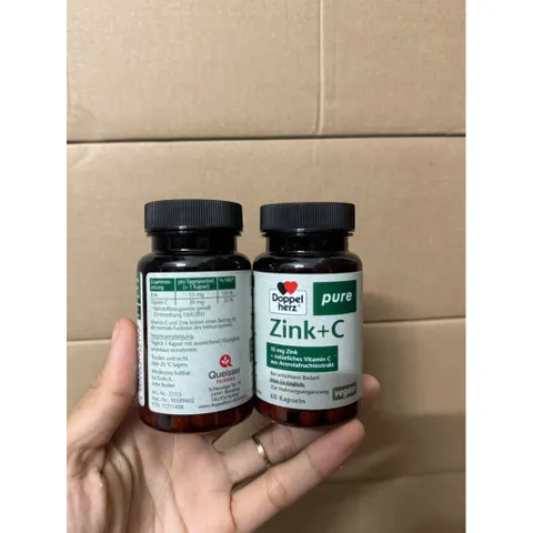 Zink+C Doppelherz Pure của Đức - 60V