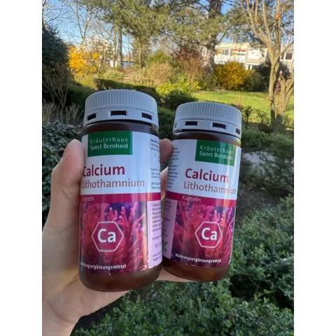 Calcium hữu cơ tảo biển đỏ Lithothamnium Sanct Bernhard - 120V